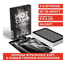 Игральные карты HOT GAME CARDS НУАР - 36 шт.
