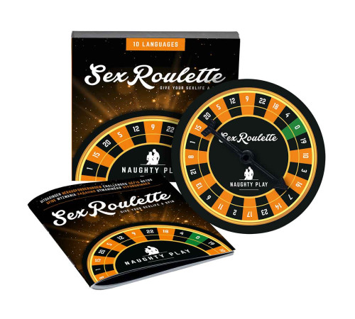 Настольная игра-рулетка Sex Roulette Naughty Play Настольная игра-рулетка Sex Roulette Naughty Play