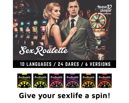 Заказать Настольная игра-рулетка Sex Roulette Kiss