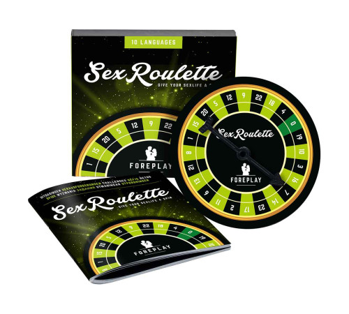 Настольная игра-рулетка Sex Roulette Foreplay Настольная игра-рулетка Sex Roulette Foreplay