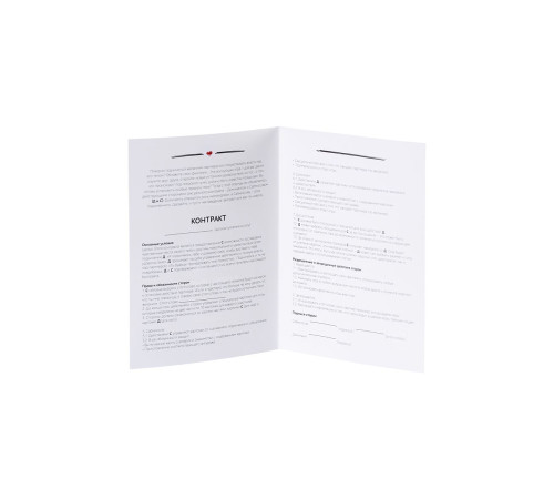 Фиолетовый набор БДСМ «Накажи меня нежно» с карточками