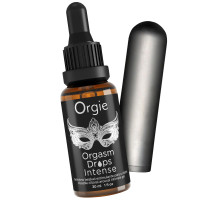 Набор Orgie Orgasmic Bullet: вибропуля и возбуждающий гель Orgasm Drops Intense