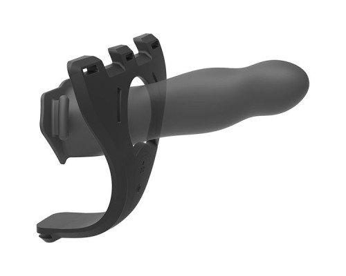 Черный полый вибрострапон Body Extensions BE Aroused - 17,78 см. Черный полый вибрострапон Body Extensions BE Aroused - 17,78 см.