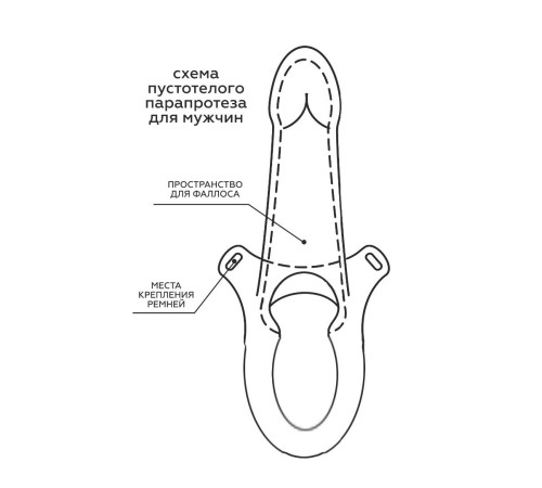Телесный фаллопротез MEN STYLE с анальным стимулятором - 17,5 см.