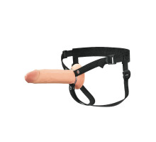 Полый страпон на ремнях 8’’ Hollow Silicone Strap-on