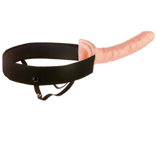 Мужской полый страпон 10  Hollow Strap-On - 24 см.