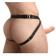 Заказать Телесный полый страпон 2 Erection 28X Smooth Vibrating Silicone Penis Sheath - 16 см.