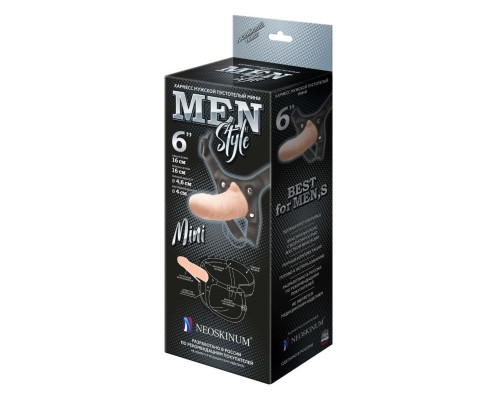 Заказать Пустотелый фаллопротез MEN STYLE - 17,5 см. Заказать Пустотелый фаллопротез MEN STYLE - 17,5 см.