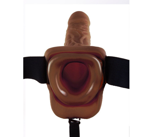 Полый мужской фаллопротез Hollow Strap-On with Balls - 24 см. Полый мужской фаллопротез Hollow Strap-On with Balls - 24 см.