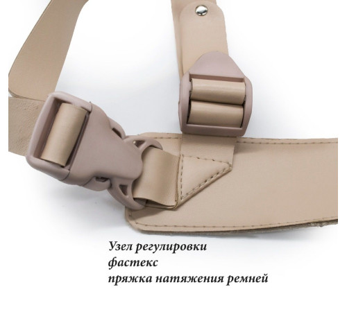 Телесный фаллопротез MEN STYLE с анальным стимулятором - 17,5 см.