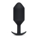 Заказать Черная пробка для ношения Snug Plug 7 - 18 см.