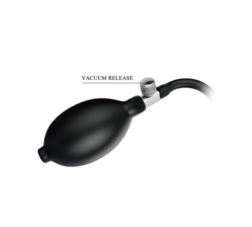 Красный фаллоимитатор с функцией расширения Shadow Behemoth - 21 см.