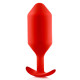 Заказать Красная пробка для ношения Snug Plug 6 - 18,5 см.