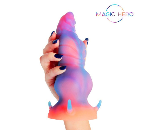 Светящийся в темноте фантазийный стимулятор - 20 см.