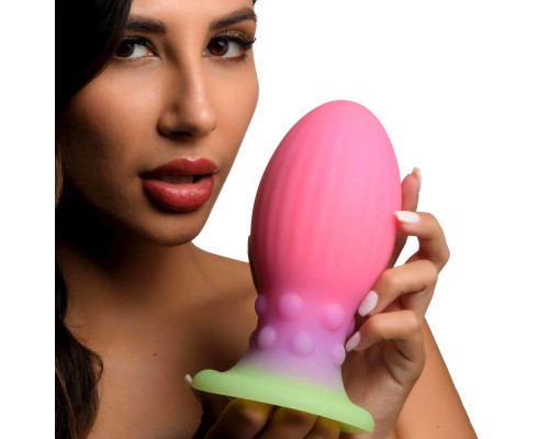 Заказать Розовая пробка-яйцо XL Xeno Egg - 17,6 см.