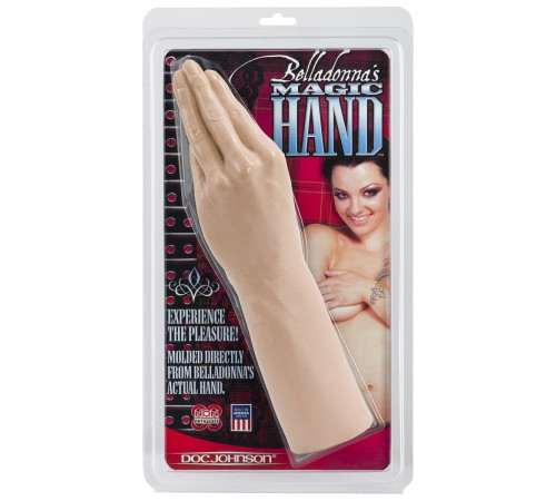 Кисть телесная Belladonna s Magic Hand White - 30 см.
