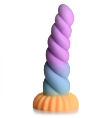 Фантазийный фаллоимитатор Mystique Unicorn - 21 см.