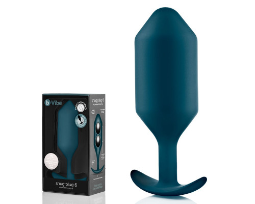 Заказать Бирюзовая пробка для ношения Snug Plug 6 - 18,5 см.
