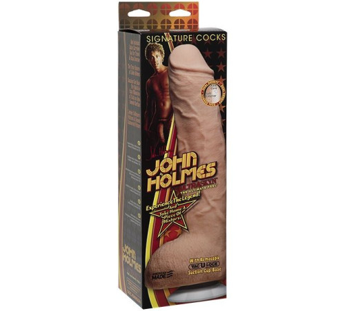 Телесный фаллоимитатор John Holmes ULTRASKYN Realistic Cock with Removable Vac-U-Lock Suction Cup - 25,1 см. Телесный фаллоимитатор John Holmes ULTRASKYN Realistic Cock with Removable Vac-U-Lock Suction Cup - 25,1 см.