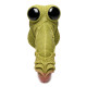 Заказать Фантазийный фаллоимитатор Swamp Monster Green Scaly Silicone Dildo - 23,9 см.
