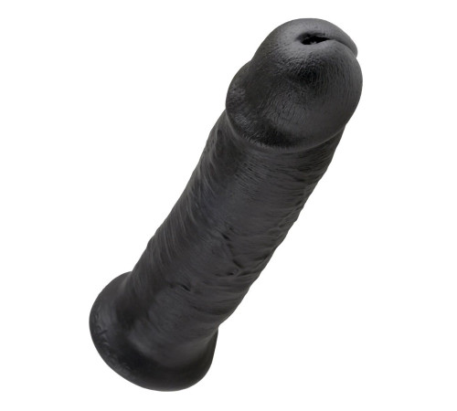 Чёрный фаллос-гигант 10 Cock - 25,4 см. Чёрный фаллос-гигант 10 Cock - 25,4 см.