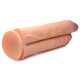 Заказать Телесный сдвоенный фаллоимитатор Double Stuffer 10  Double Pecker Dildo - 27 см.