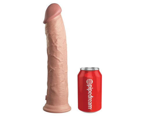 Заказать Телесный фаллоимитатор-реалистик King Cock Ellite Dual Density - 28 см. Заказать Телесный фаллоимитатор-реалистик King Cock Ellite Dual Density - 28 см.