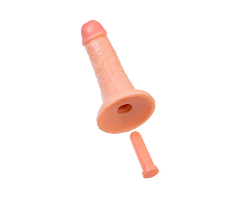 Заказать Телесный фаллоимитатор на присоске RealStick CALIBER - 20 см. Заказать Телесный фаллоимитатор на присоске RealStick CALIBER - 20 см.