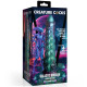 Заказать Фантазийный фаллоимитатор Galactic Breeder Ovipositor Silicone Dildo - 22 см.