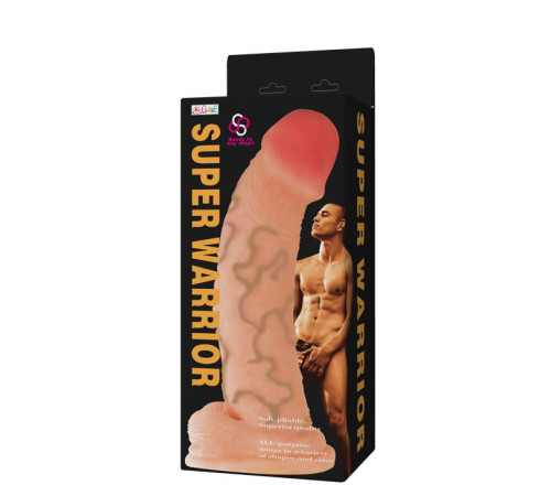 Фаллоимитатор-гигант Super Warrior - 37 см.