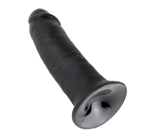 Чёрный фаллос-гигант 10 Cock - 25,4 см. Чёрный фаллос-гигант 10 Cock - 25,4 см.