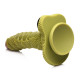 Заказать Фантазийный фаллоимитатор Swamp Monster Green Scaly Silicone Dildo - 23,9 см.