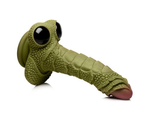 Заказать Фантазийный фаллоимитатор Swamp Monster Green Scaly Silicone Dildo - 23,9 см. Заказать Фантазийный фаллоимитатор Swamp Monster Green Scaly Silicone Dildo - 23,9 см.