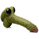 Заказать Фантазийный фаллоимитатор Swamp Monster Green Scaly Silicone Dildo - 23,9 см.