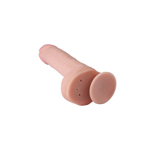 Фаллоимитатор с мошонкой на присоске F LINE - 24 см.