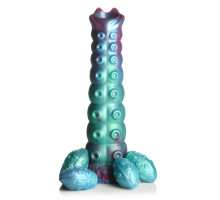 Фантазийный фаллоимитатор Galactic Breeder Ovipositor Silicone Dildo - 22 см.