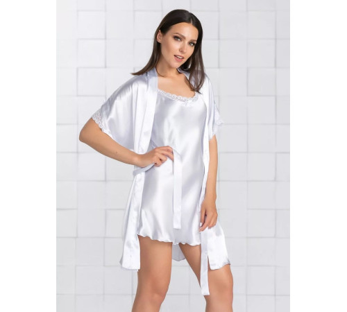 Соблазнительный пеньюар из искусственного шелка