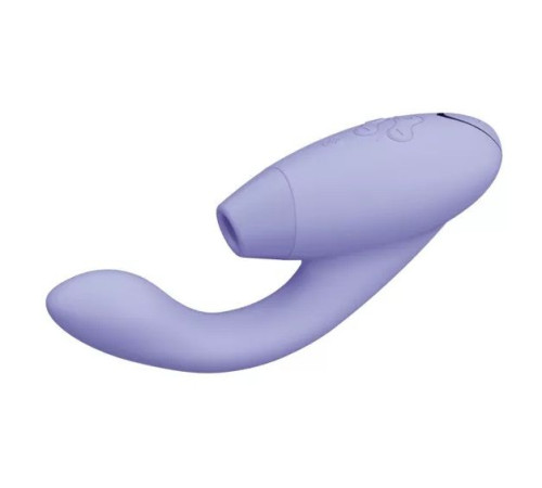 Сиреневый вибратор Womanizer Duo 2 с бесконтактной клиторальной стимуляцией