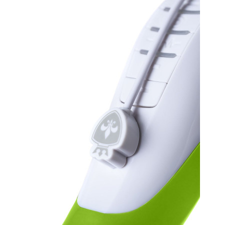 Вибратор Mystim цвета лайма Sassy Simon - 27 см.