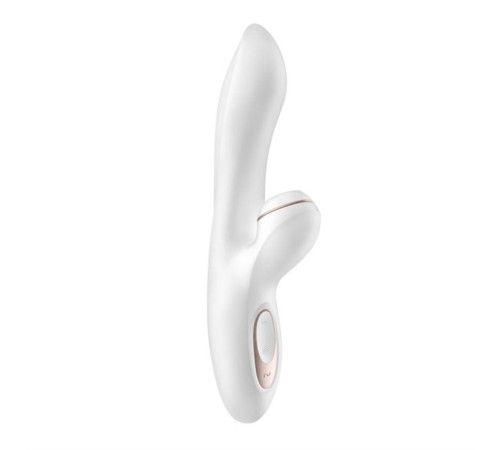 Вибромассажер с вакуумно-волновой клиторальной стимуляцией Satisfyer Pro + G-Spot - 22 см. Вибромассажер с вакуумно-волновой клиторальной стимуляцией Satisfyer Pro + G-Spot - 22 см.