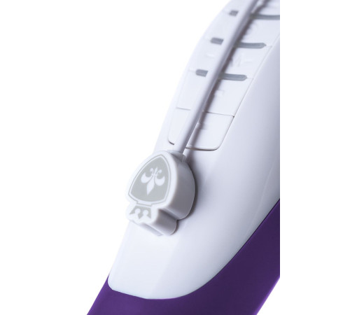 Фиолетовый вибратор Mystim Sassy Simon - 27 см.