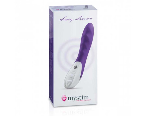 Заказать Фиолетовый вибратор Mystim Sassy Simon - 27 см. Заказать Фиолетовый вибратор Mystim Sassy Simon - 27 см.