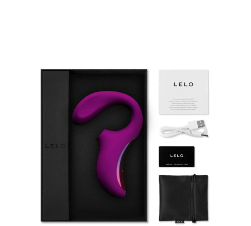 Лиловый массажёр двойного действия Enigma Cruise