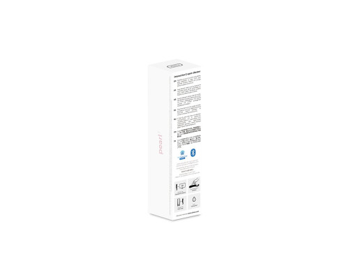 Заказать Нежно-розовый интерактивный вибратор Pearl3 - 20 см.