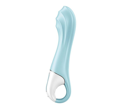 Голубой вибромассажер Air Pump Vibrator 5+ - 21 см. Голубой вибромассажер Air Pump Vibrator 5+ - 21 см.
