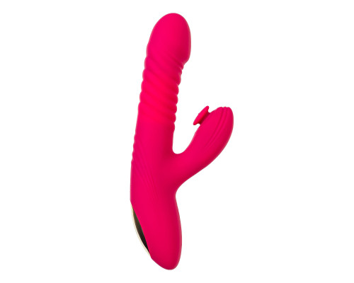 Розовый виброкролик Seri с функцией Up Down - 22 см. Розовый виброкролик Seri с функцией Up Down - 22 см.