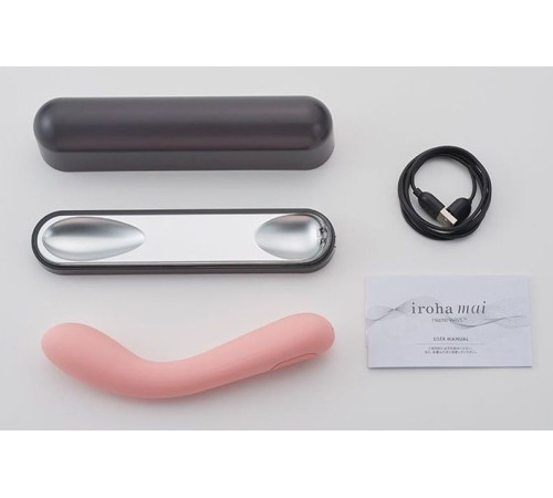 Розовый изогнутый вибратор Iroha Mai Toki - 17,4 см. Розовый изогнутый вибратор Iroha Mai Toki - 17,4 см.