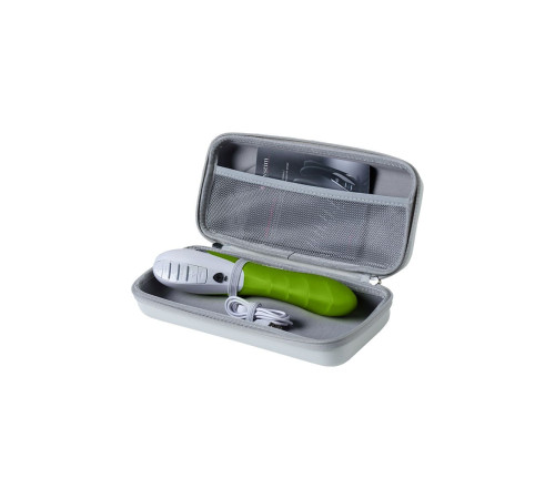 Вибратор Mystim цвета лайма Sassy Simon - 27 см.