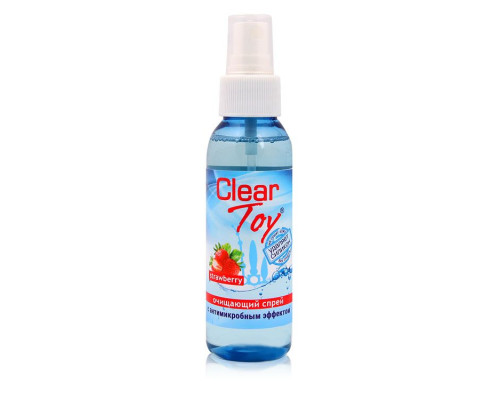 Заказать Очищающий спрей для игрушек Clear Toy Strawberry - 100 мл. Заказать Очищающий спрей для игрушек Clear Toy Strawberry - 100 мл.