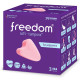 Заказать Женские гигиенические тампоны без веревочки FREEDOM normal - 3 шт.